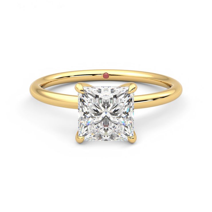 Taylor & Hart Demure Princess Engagement Ring 0