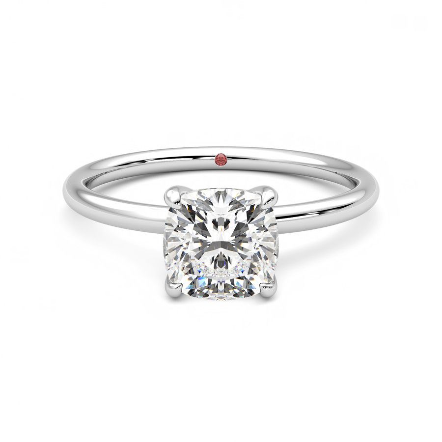 Taylor & Hart Demure Cushion Engagement Ring 0