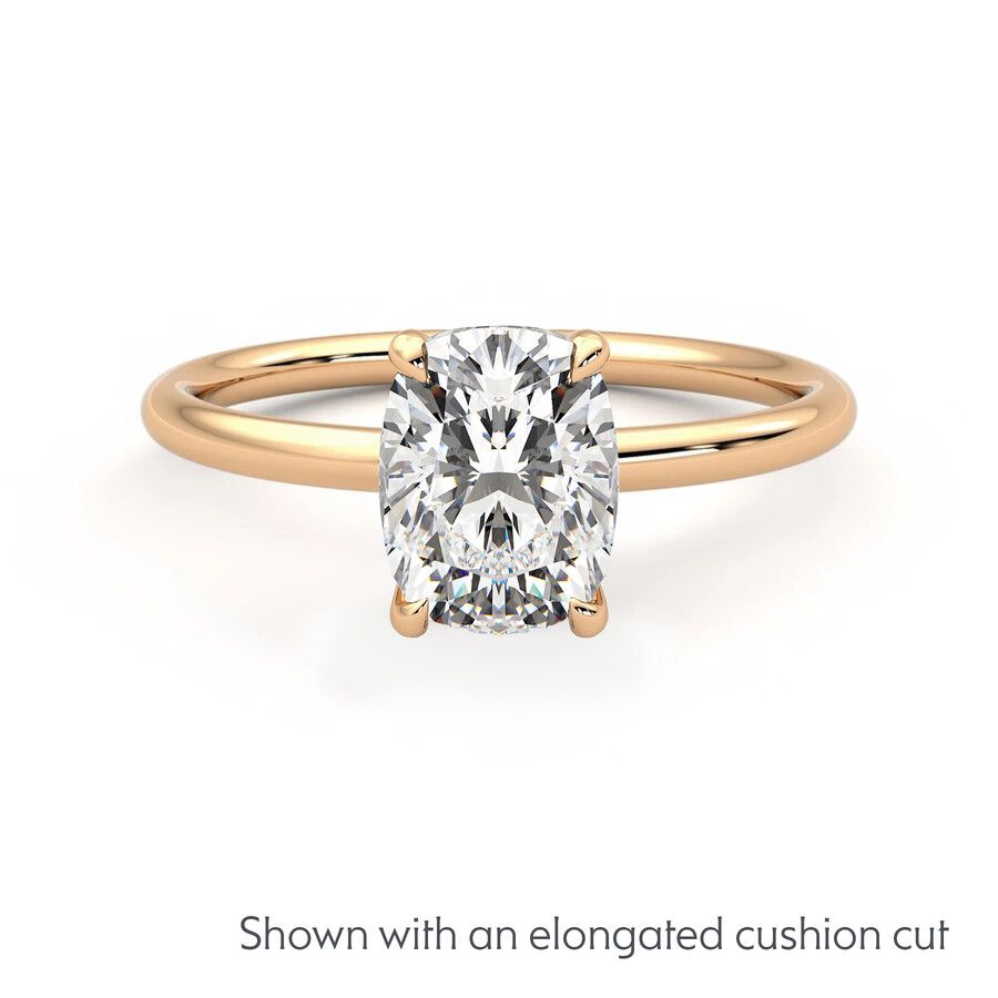 Taylor & Hart Demure Cushion Engagement Ring 2