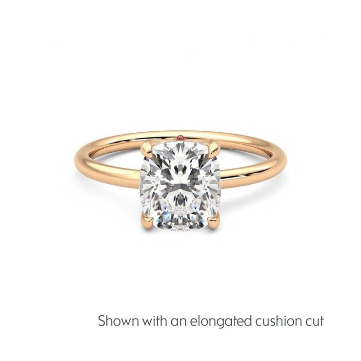 Taylor & Hart Demure Cushion Engagement Ring 2