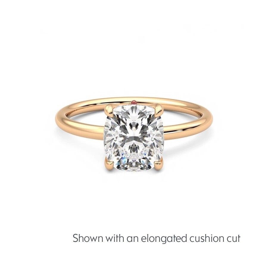 Taylor & Hart Demure Cushion Engagement Ring 4