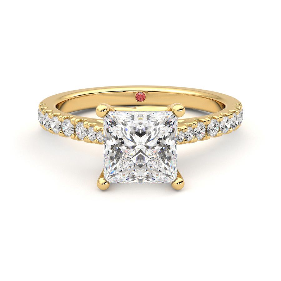 Taylor & Hart Splendor Princess Engagement Ring 2