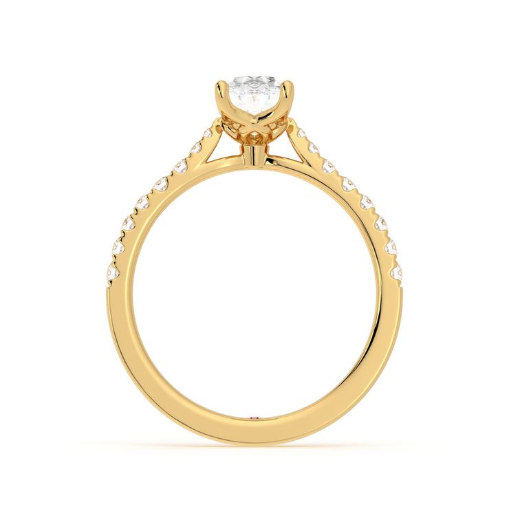 Taylor & Hart Splendor Oval Engagement Ring 1