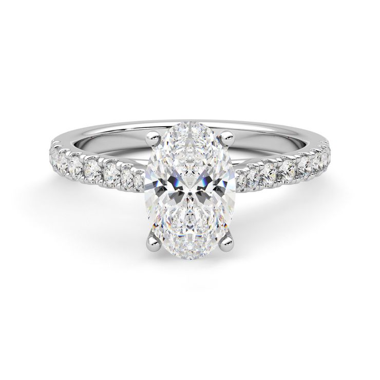 Taylor & Hart Splendor Oval Engagement Ring 0