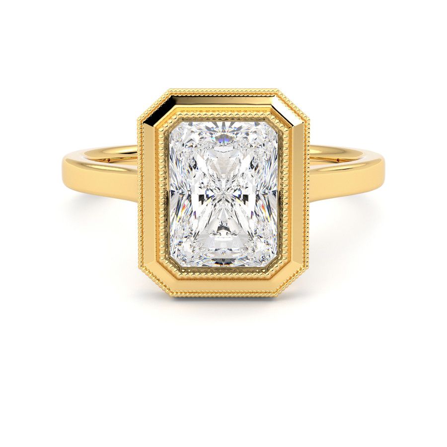 Taylor & Hart Arcadia Radiant Engagement Ring 2