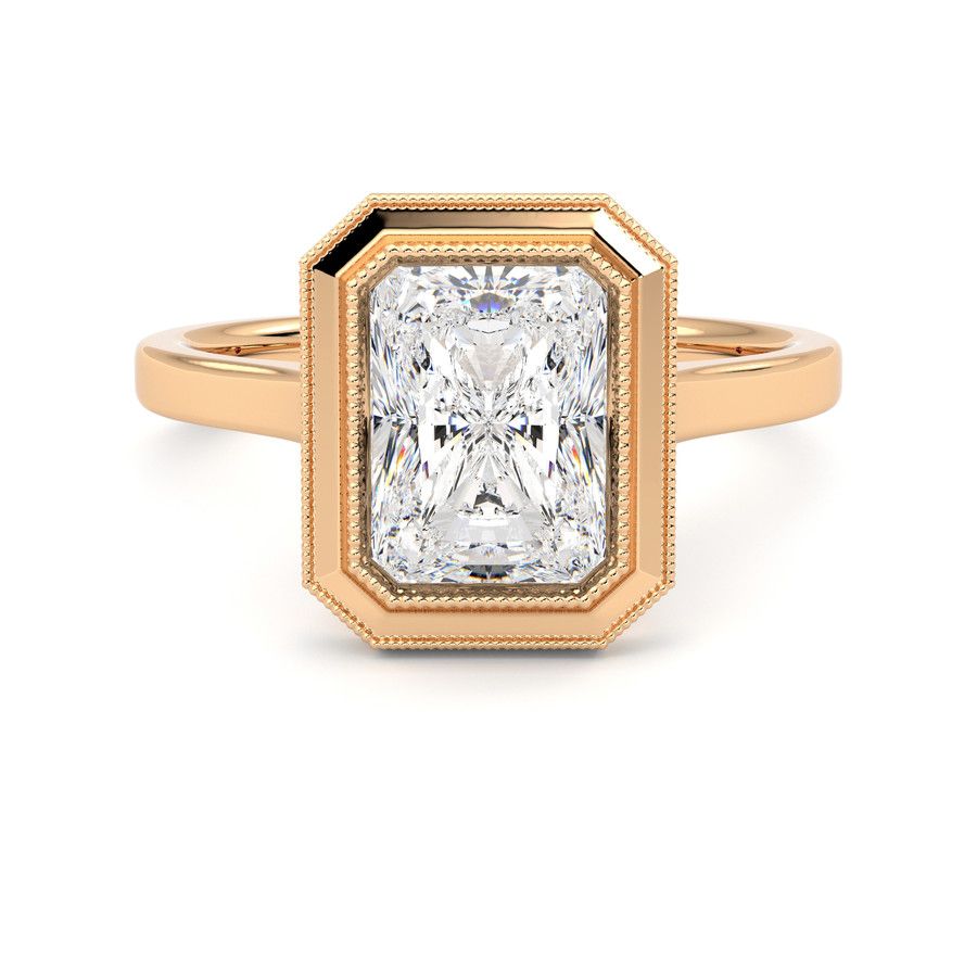 Taylor & Hart Arcadia Radiant Engagement Ring 2