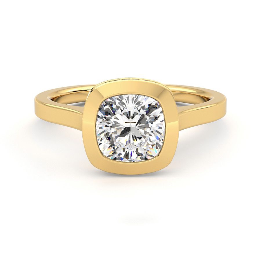 Taylor & Hart Sirius Cushion Engagement Ring 0