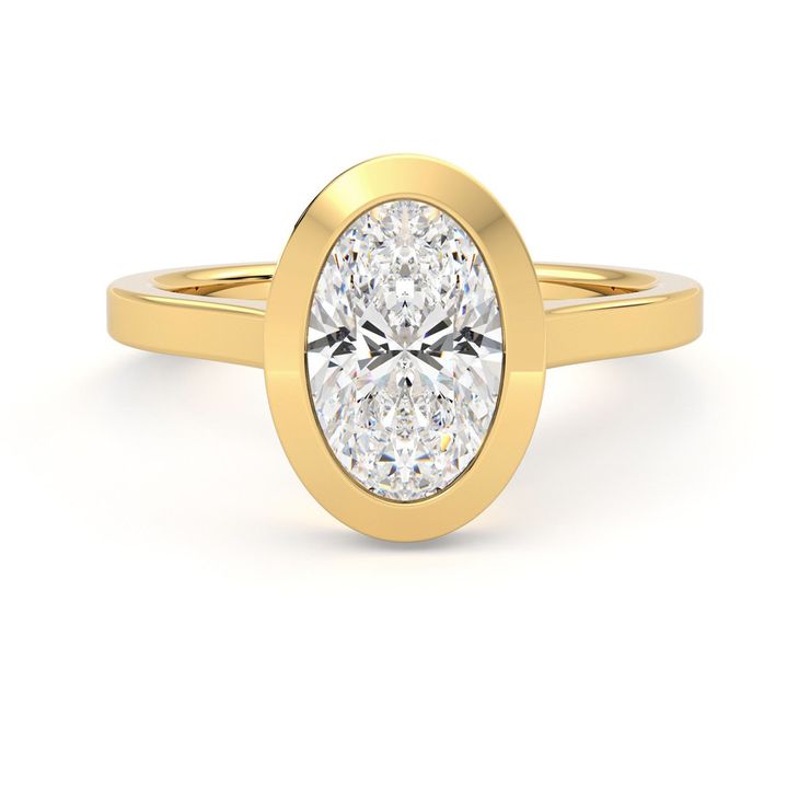 Taylor & Hart Sirius Oval Engagement Ring 0