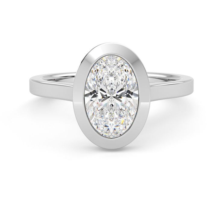 Taylor & Hart Sirius Oval Engagement Ring 0