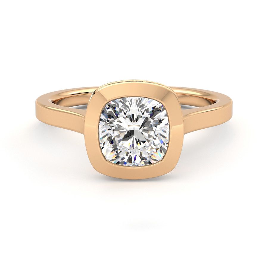 Taylor & Hart Sirius Cushion Engagement Ring 0