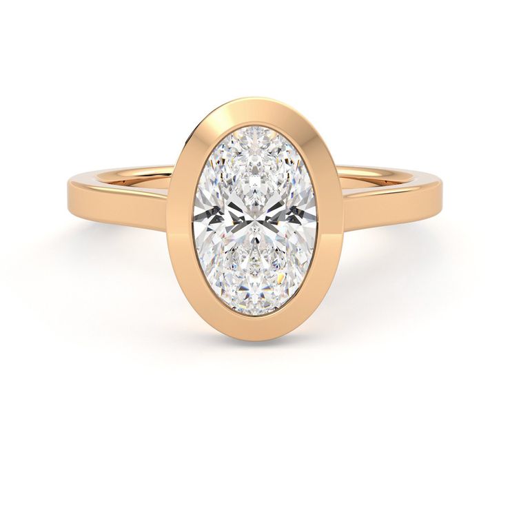 Taylor & Hart Sirius Oval Engagement Ring 0