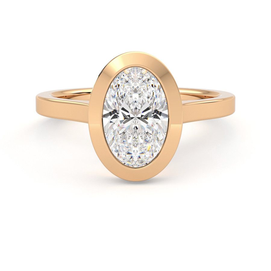 Taylor & Hart Sirius Oval Engagement Ring 2