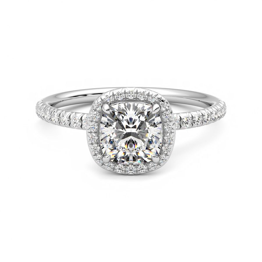 Taylor & Hart Dawn Cushion Engagement Ring 2