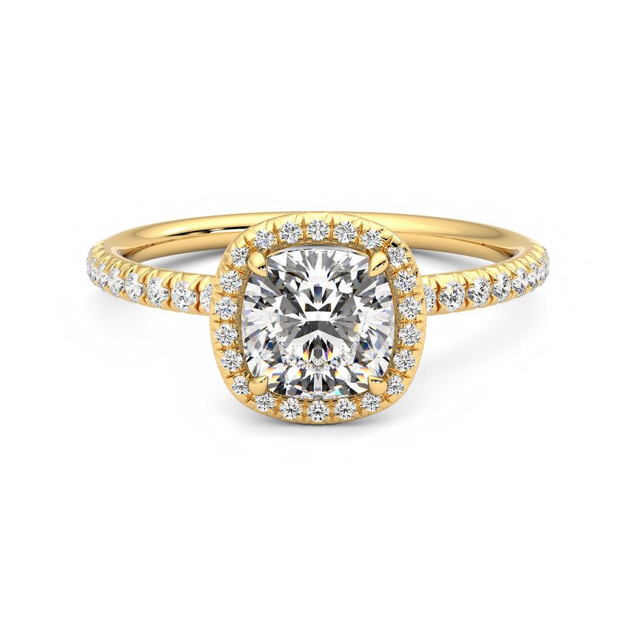 Taylor & Hart Dawn Cushion Engagement Ring 2