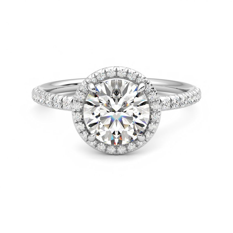 Taylor & Hart Dawn Round Engagement Ring 0