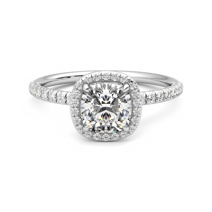 Taylor & Hart Dawn Cushion Engagement Ring 0