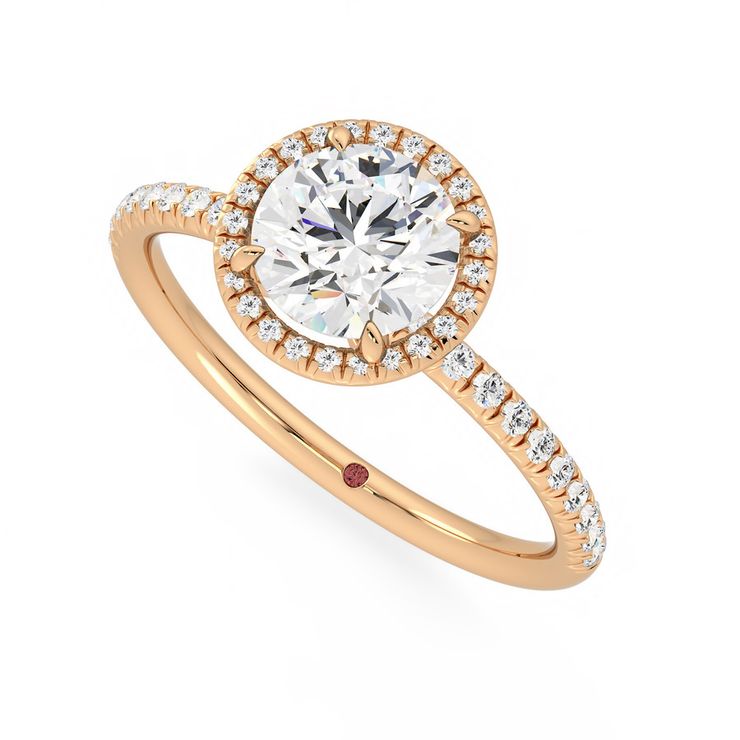 Taylor & Hart Dawn Round Engagement Ring 0