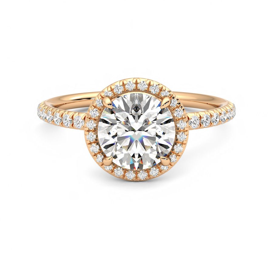 Taylor & Hart Dawn Round Engagement Ring 2