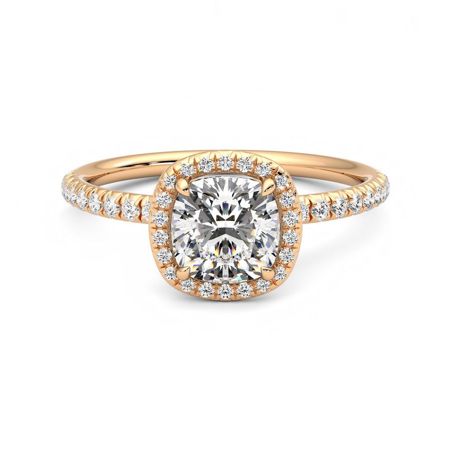 Taylor & Hart Dawn Cushion Engagement Ring 0