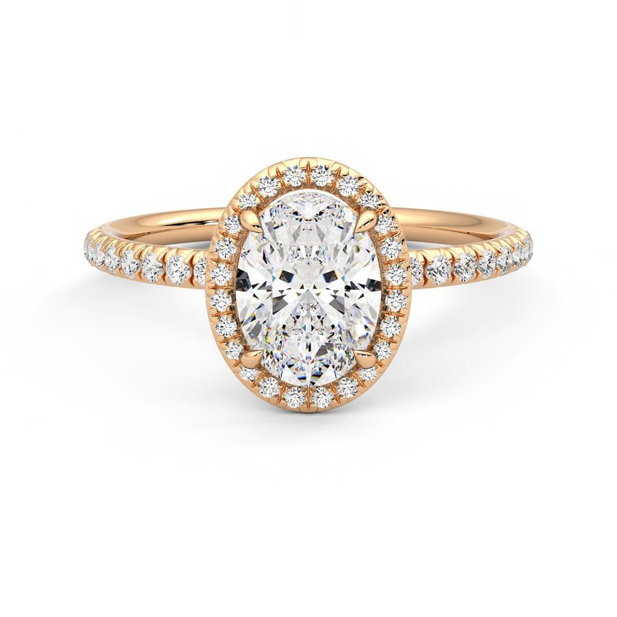 Taylor & Hart Dawn Oval Engagement Ring 2