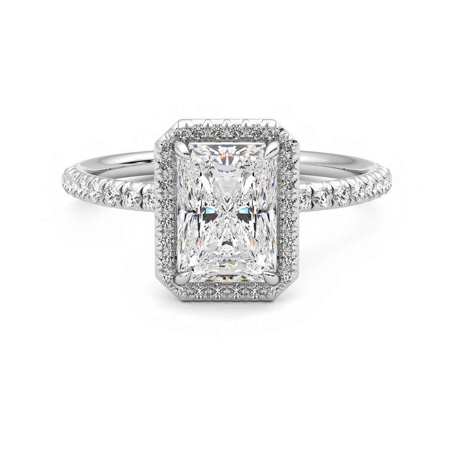 Taylor & Hart Dawn Radiant Engagement Ring 2