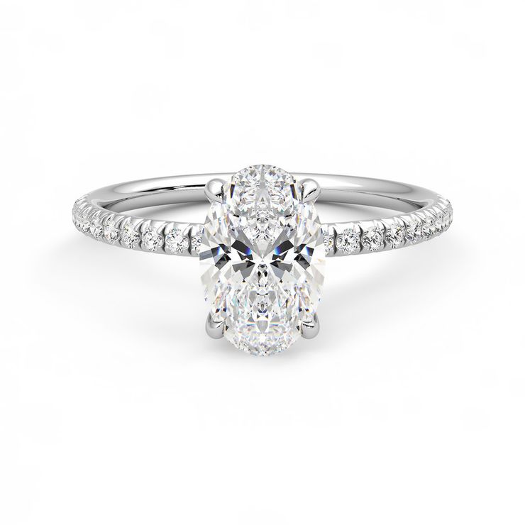 Taylor & Hart Dulcet Oval Engagement Ring 0