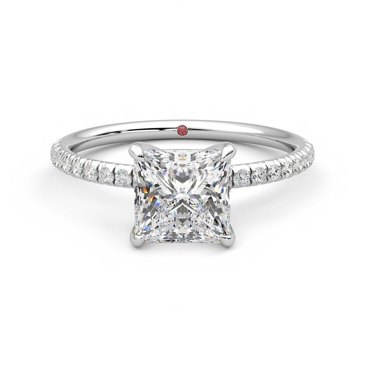 Taylor & Hart Dulcet Princess Engagement Ring 0