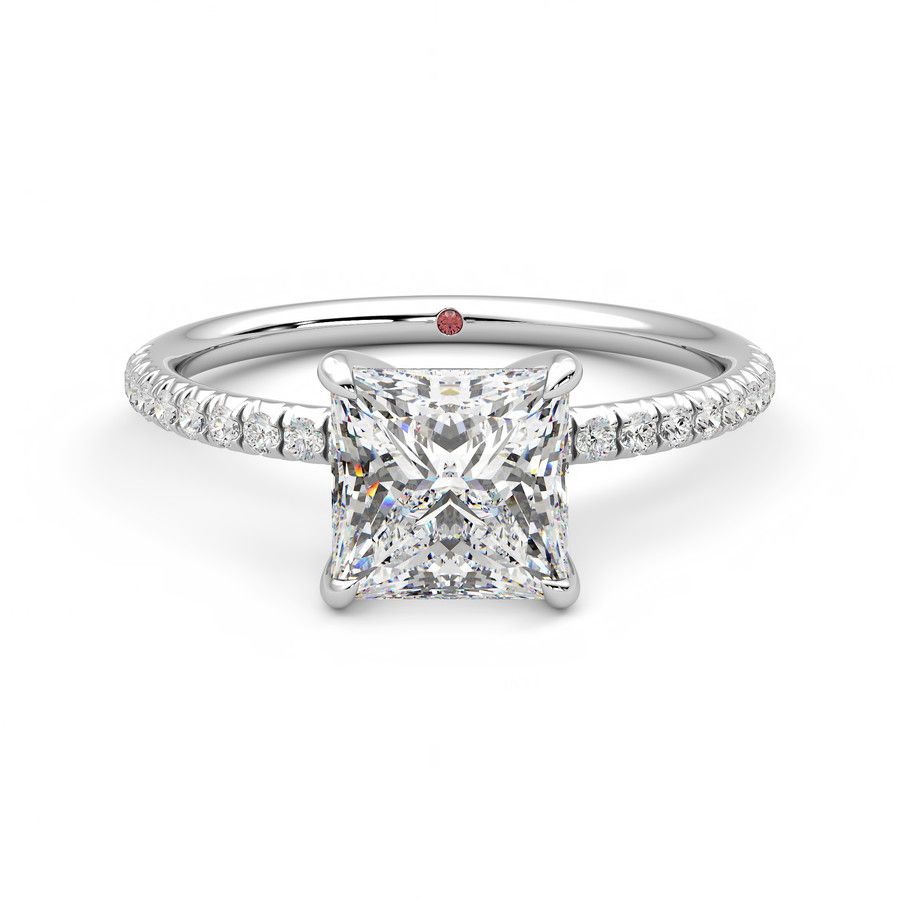 Taylor & Hart Dulcet Princess Engagement Ring 2