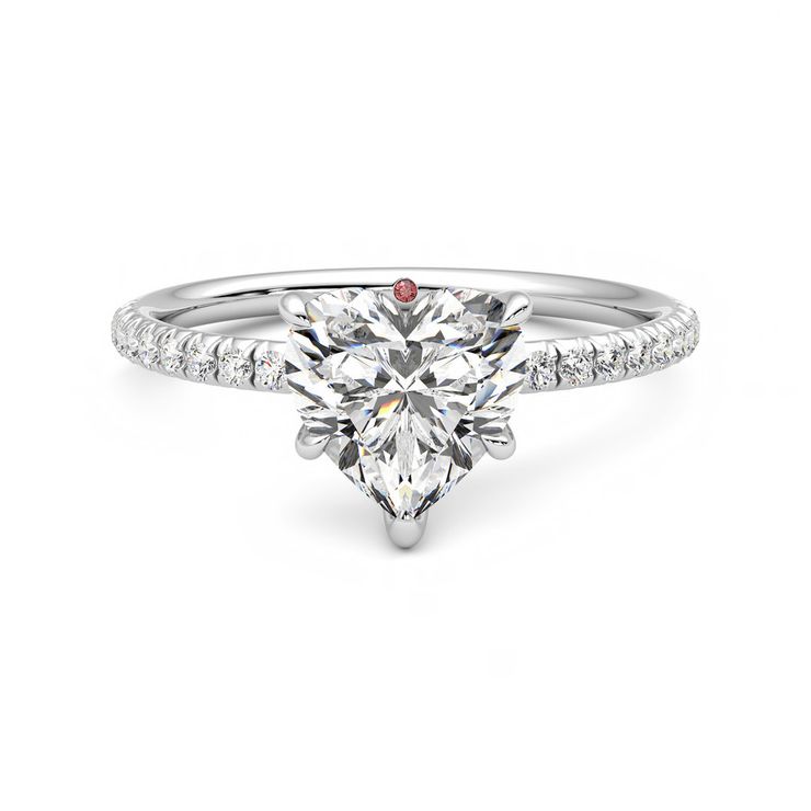 Taylor & Hart Dulcet Heart Engagement Ring 0