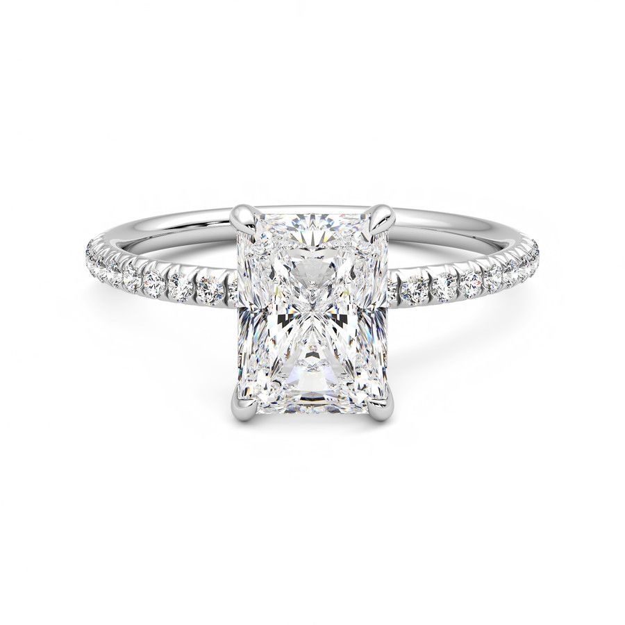 Taylor & Hart Dulcet Radiant Engagement Ring 0