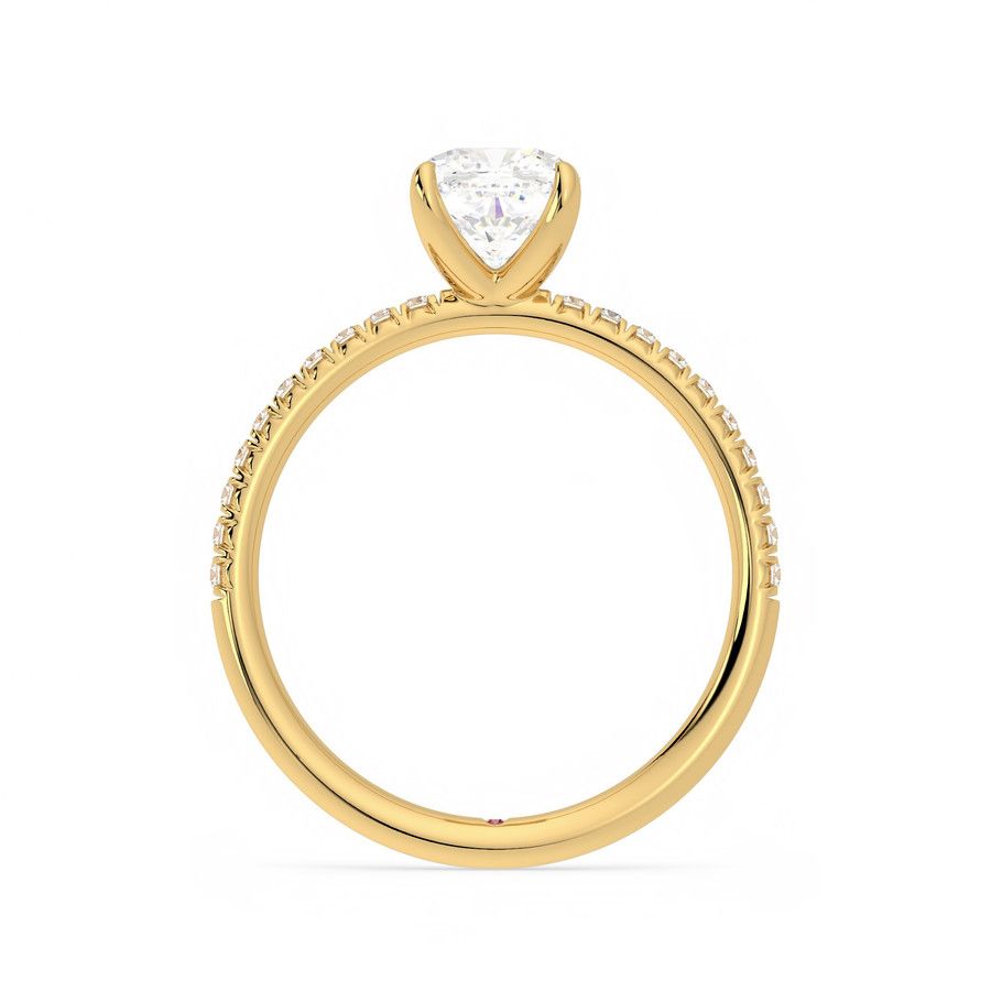 Taylor & Hart Dulcet Cushion Engagement Ring 1