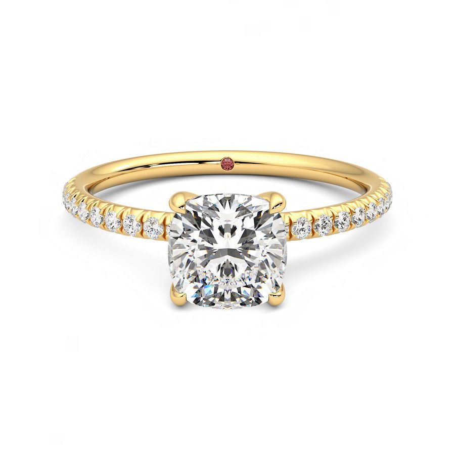 Taylor & Hart Dulcet Cushion Engagement Ring 2