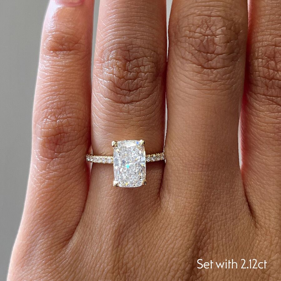 Taylor & Hart Dulcet Cushion Engagement Ring 3