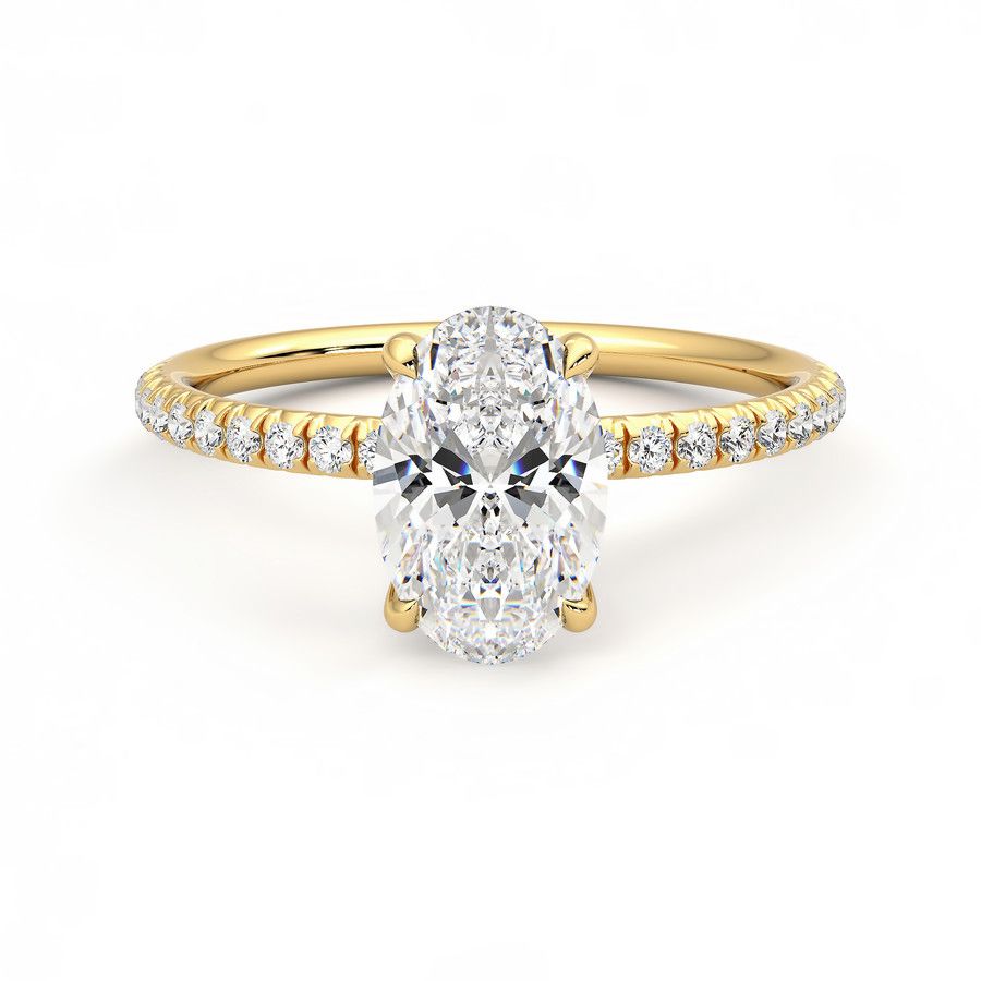 Taylor & Hart Dulcet Oval Engagement Ring 2