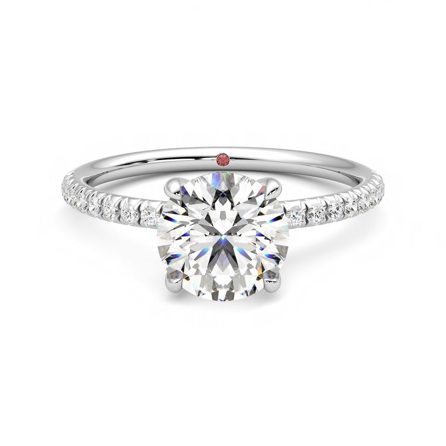 Taylor & Hart Dulcet Round Engagement Ring 2