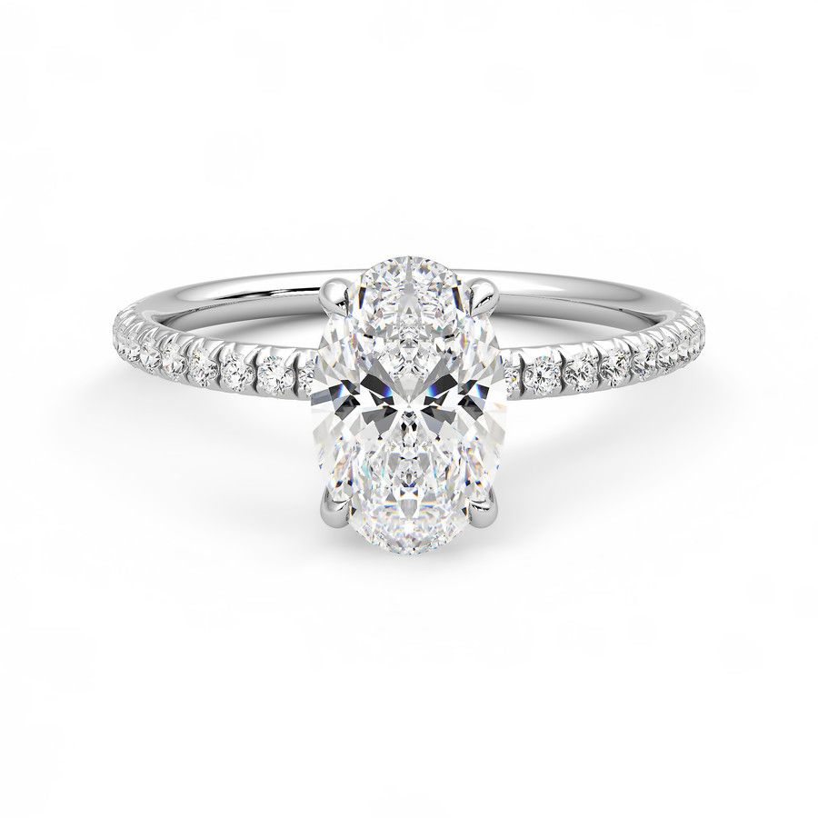 Taylor & Hart Dulcet Oval Engagement Ring 2