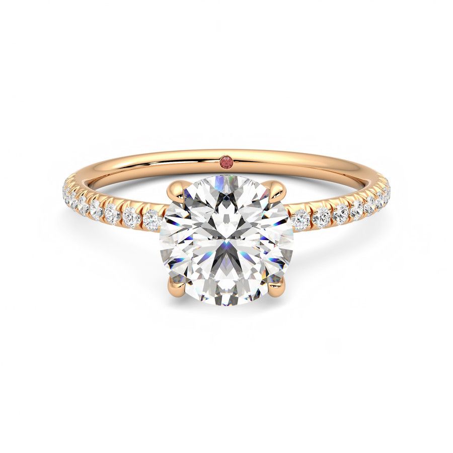 Taylor & Hart Dulcet Round Engagement Ring 2