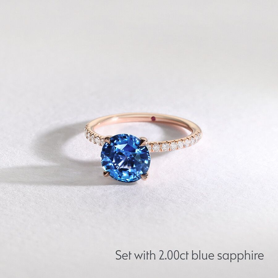 Taylor & Hart Dulcet Round Engagement Ring 5