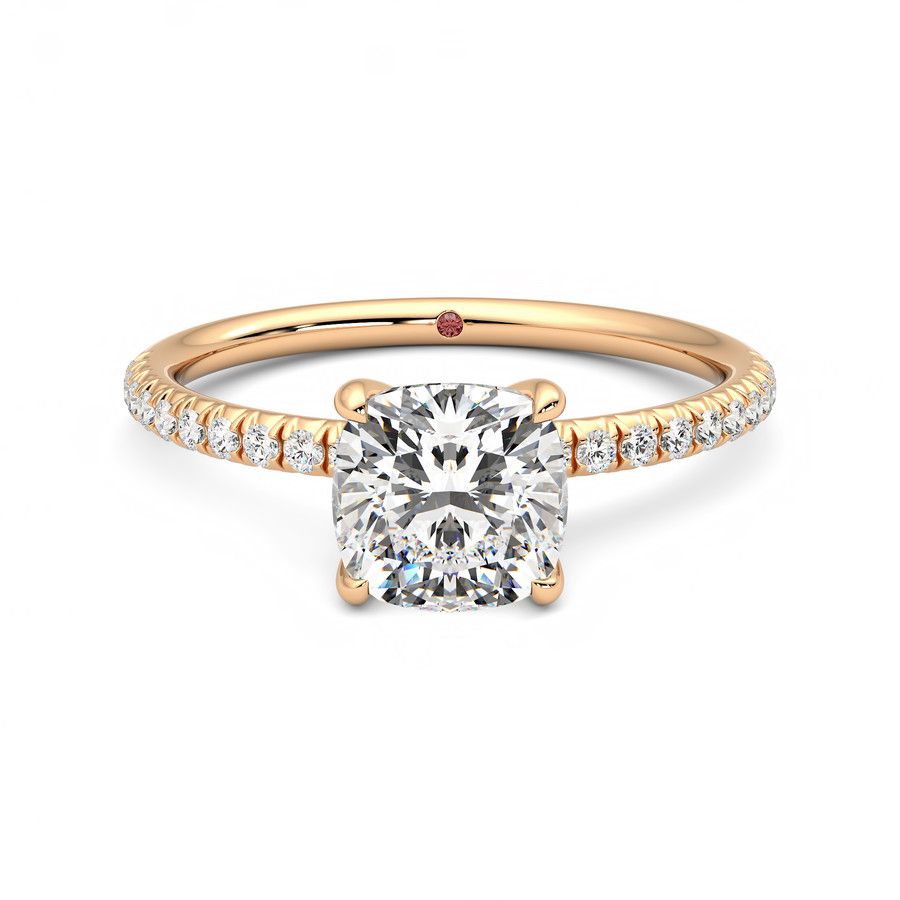 Taylor & Hart Dulcet Cushion Engagement Ring 0