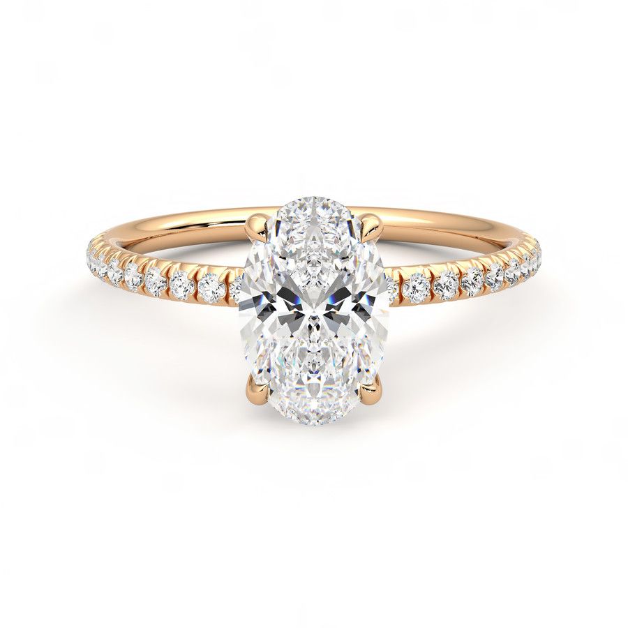 Taylor & Hart Dulcet Oval Engagement Ring 0