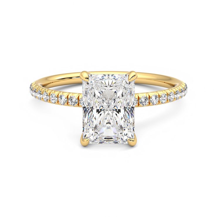 Taylor & Hart Dulcet Radiant Engagement Ring 0