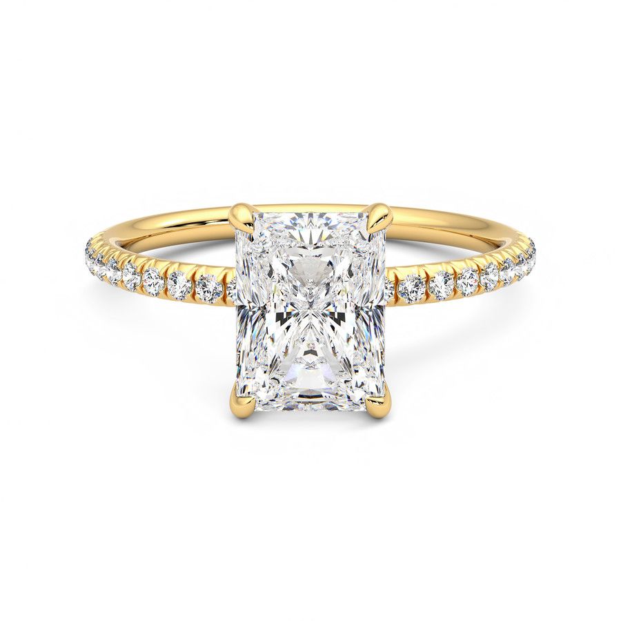 Taylor & Hart Dulcet Radiant Engagement Ring 2