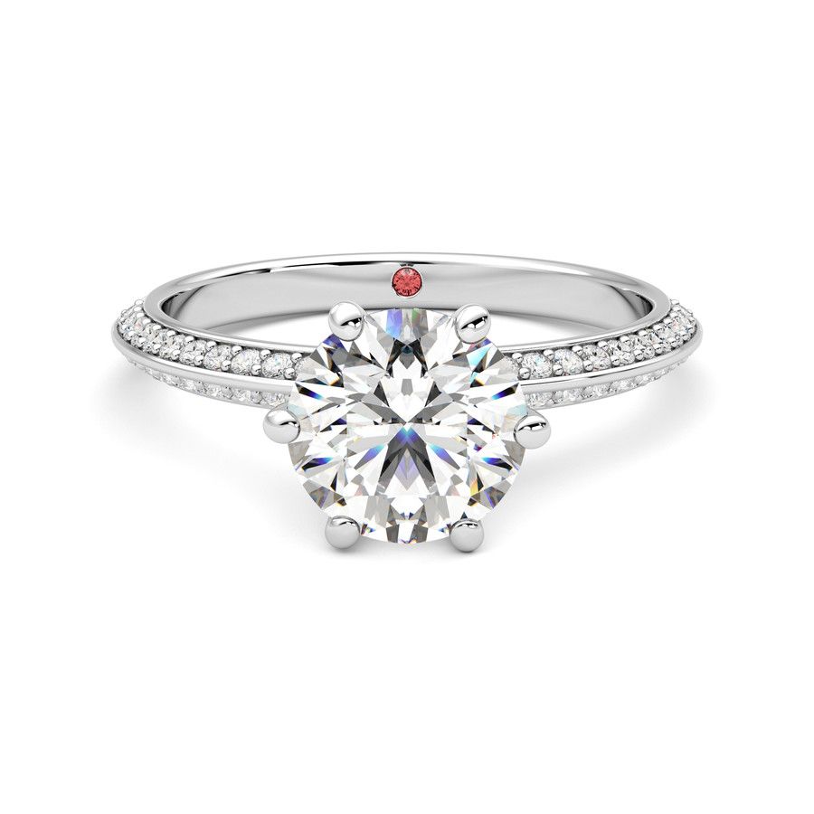 Taylor & Hart Sonder Round Engagement Ring 0