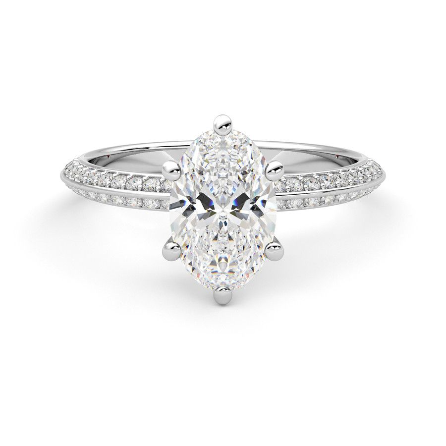 Taylor & Hart Sonder Oval Engagement Ring 0