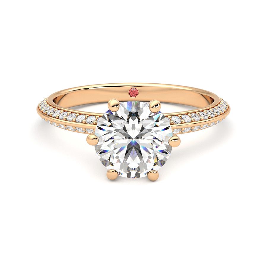 Taylor & Hart Sonder Round Engagement Ring 2