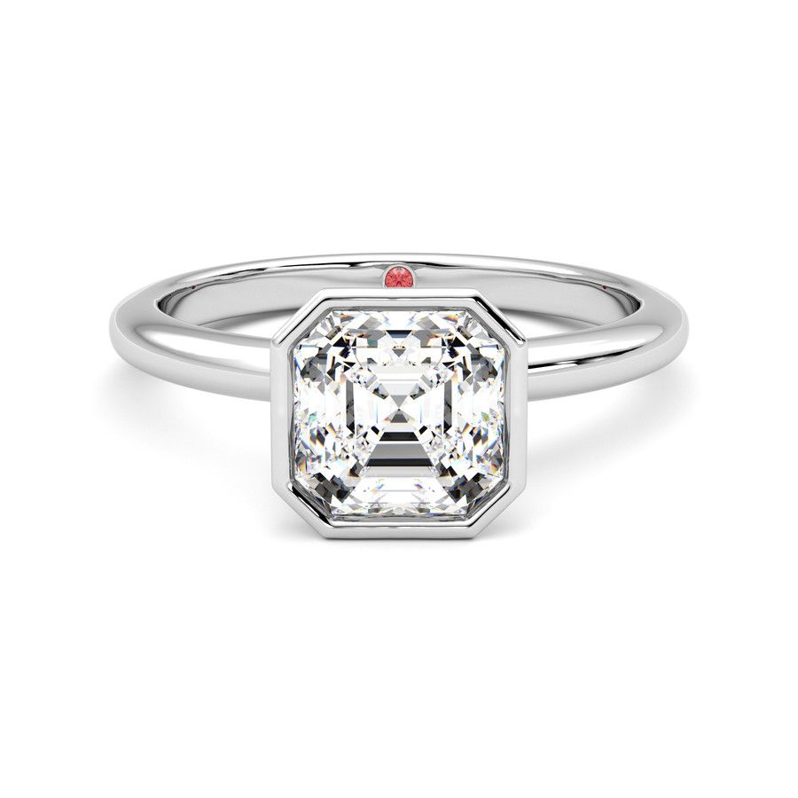 Taylor & Hart Purity Asscher Engagement Ring 2