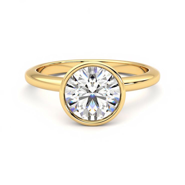 Taylor & Hart Purity Round Engagement Ring 0