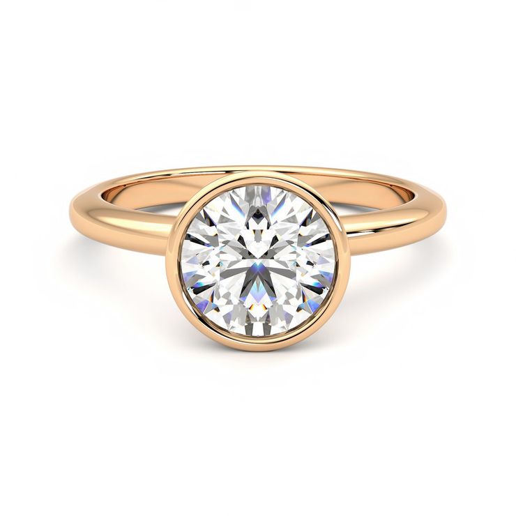 Taylor & Hart Purity Round Engagement Ring 0