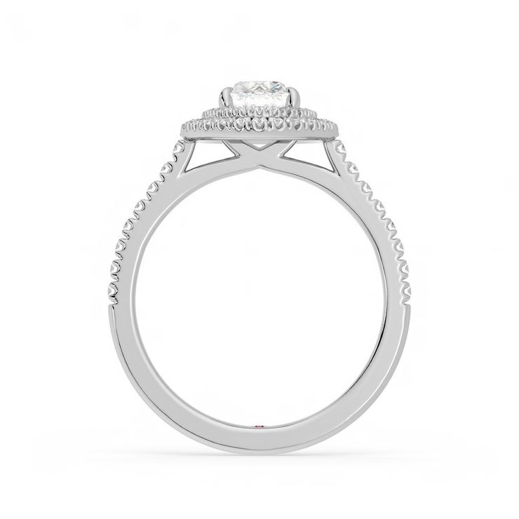 Taylor & Hart Celestial Oval Engagement Ring 1