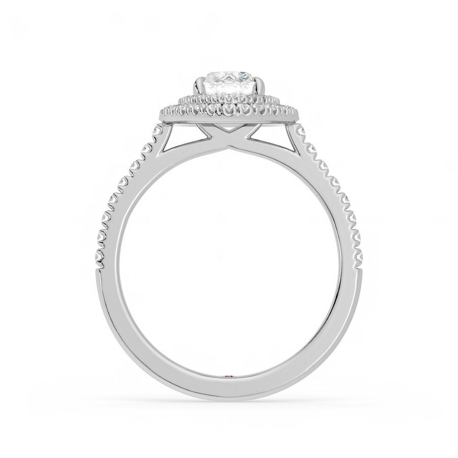 Taylor & Hart Celestial Oval Engagement Ring 1